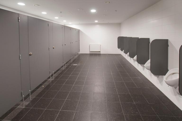 HPL urinal partitions